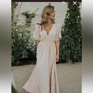 Baltic Born maxi dress Delilah in blush